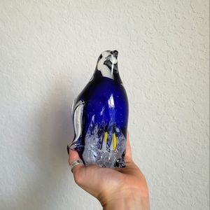 Art Glass Emperor Penguin